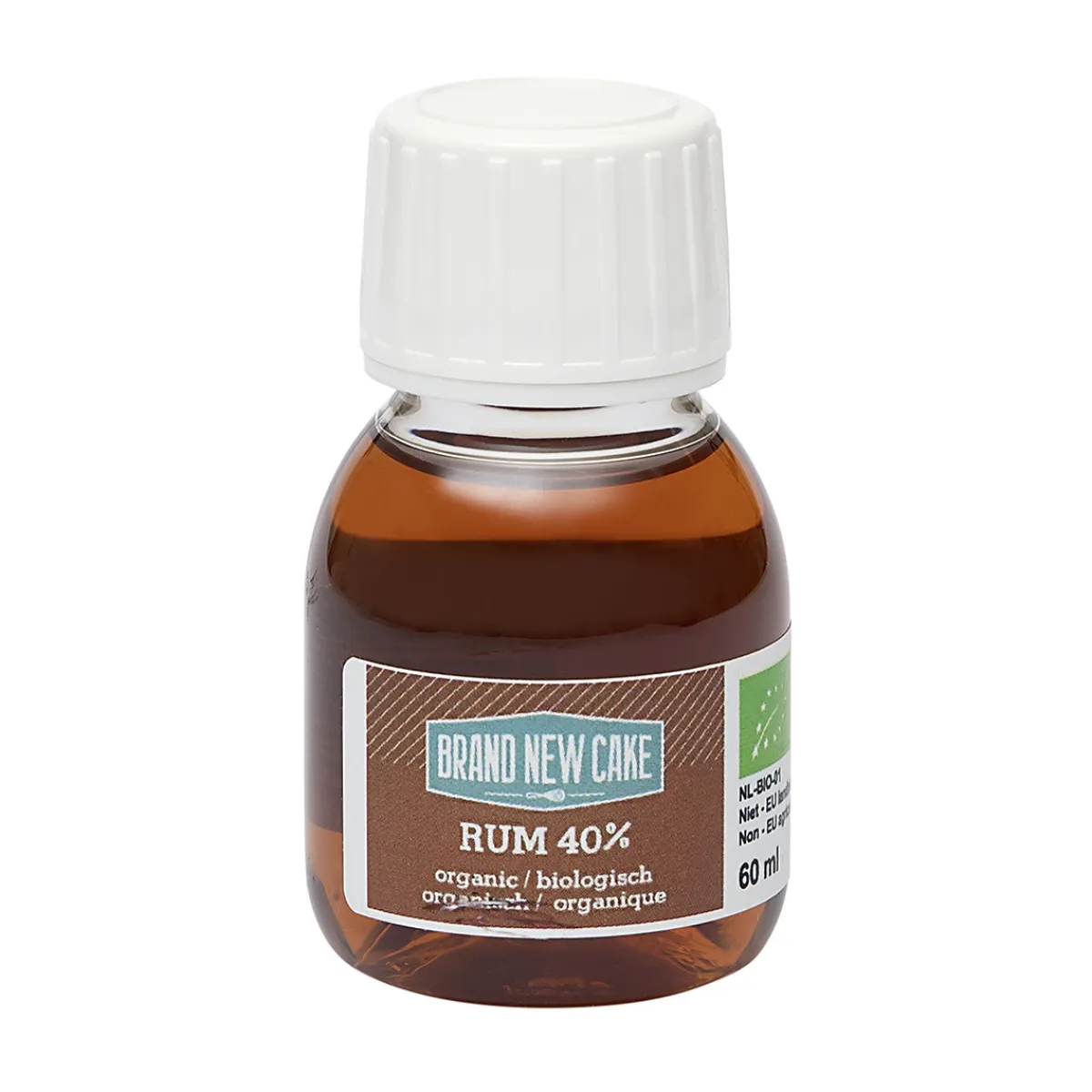 BrandNewCake Rum 40% 60ml Bio (speciaal voor patisserie) Clearance