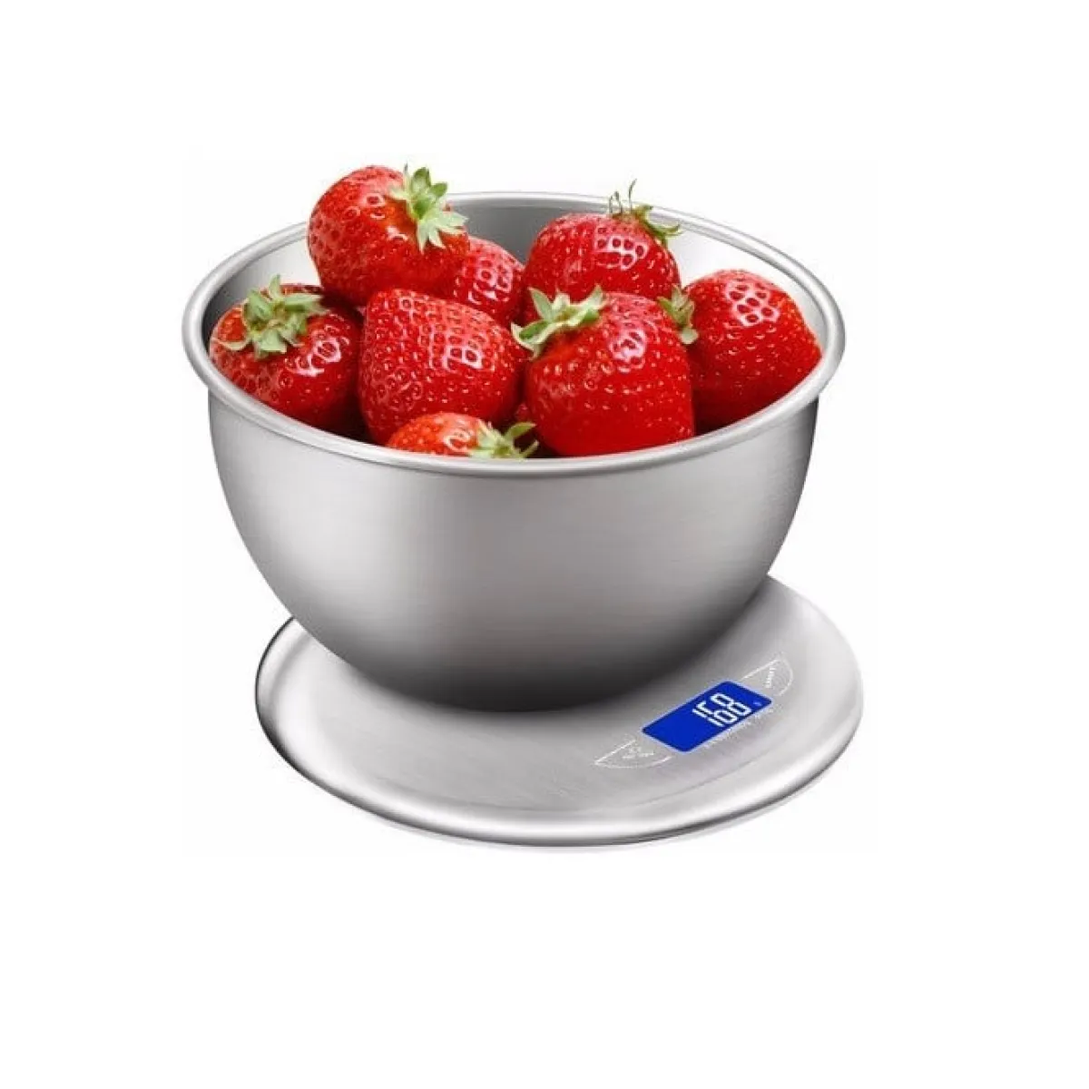 BrandNewCake RVS Keukenweegschaal met kom 5kg / 1g New