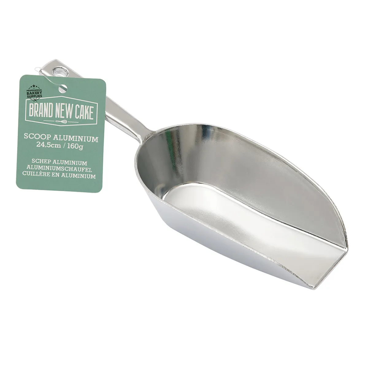 BrandNewCake Schep Aluminium 24,5cm/160g New
