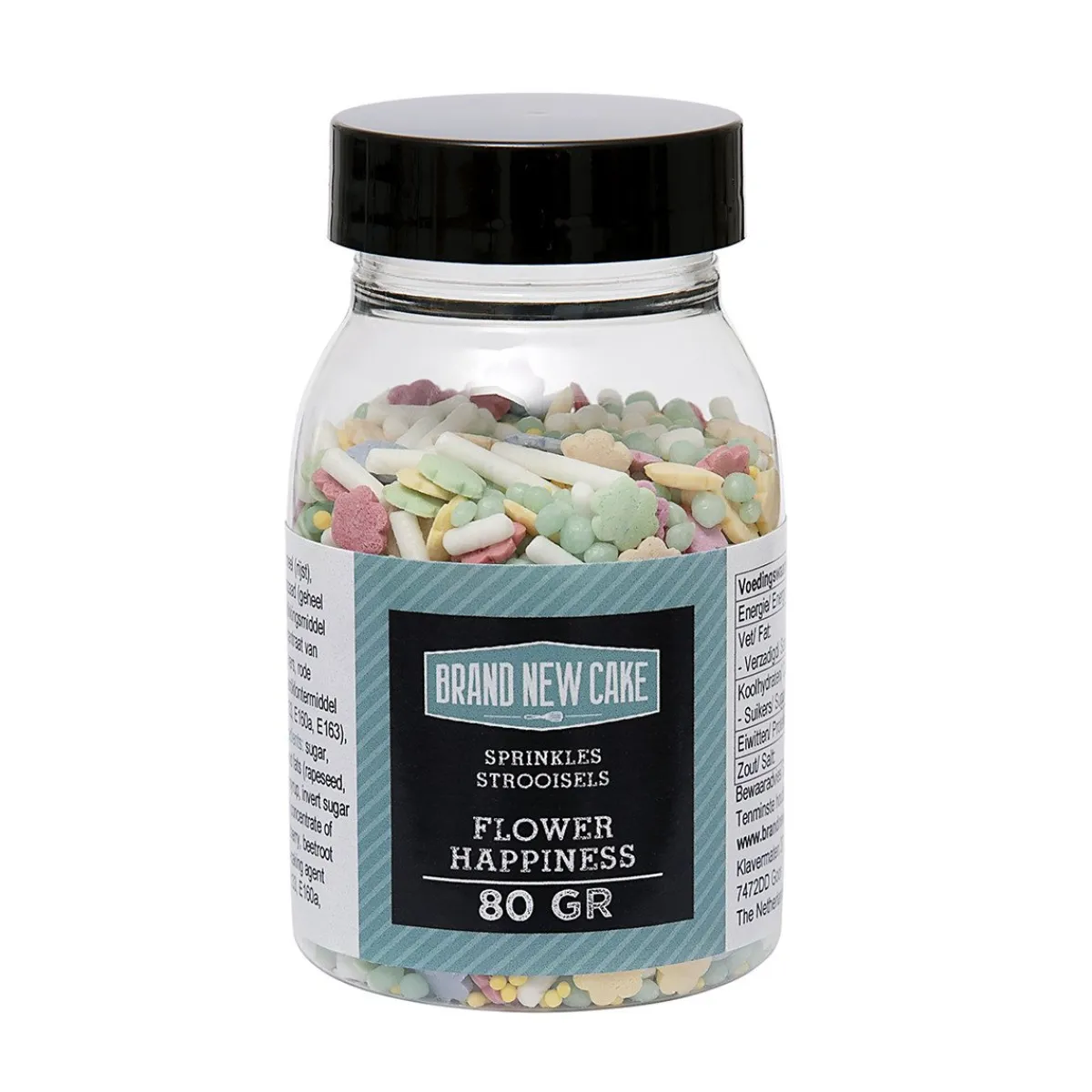 BrandNewCake Sprinkles Flower Happiness 80gr. Online