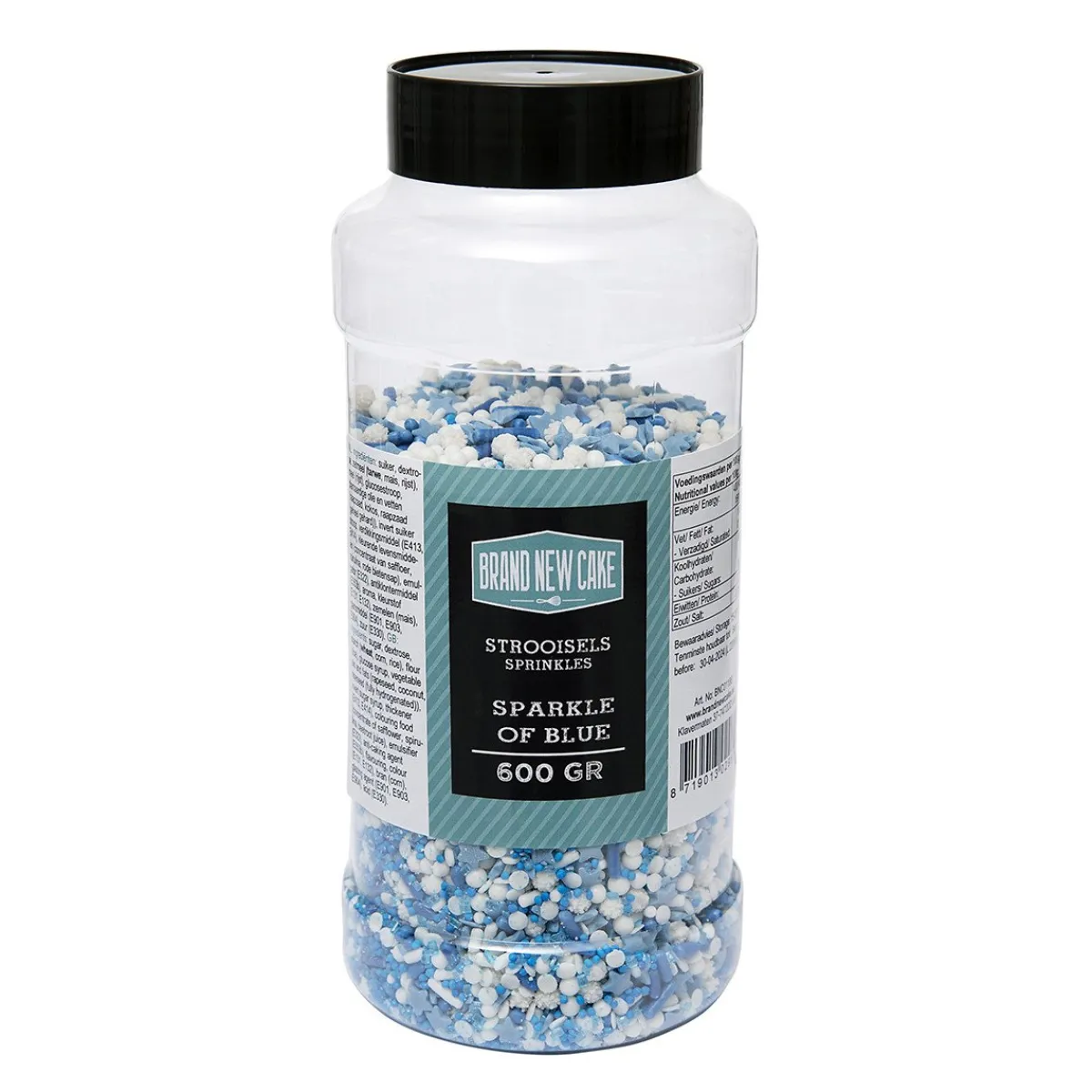 BrandNewCake Sprinkles Sparkle of Blue 600gr. New