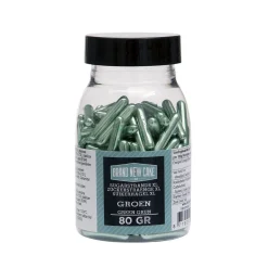 BrandNewCake Sugar Rods Metallic Groen 80gr. Online