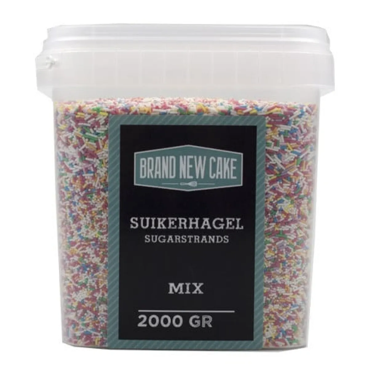 BrandNewCake Sugar Strands Mix 2000gr. New
