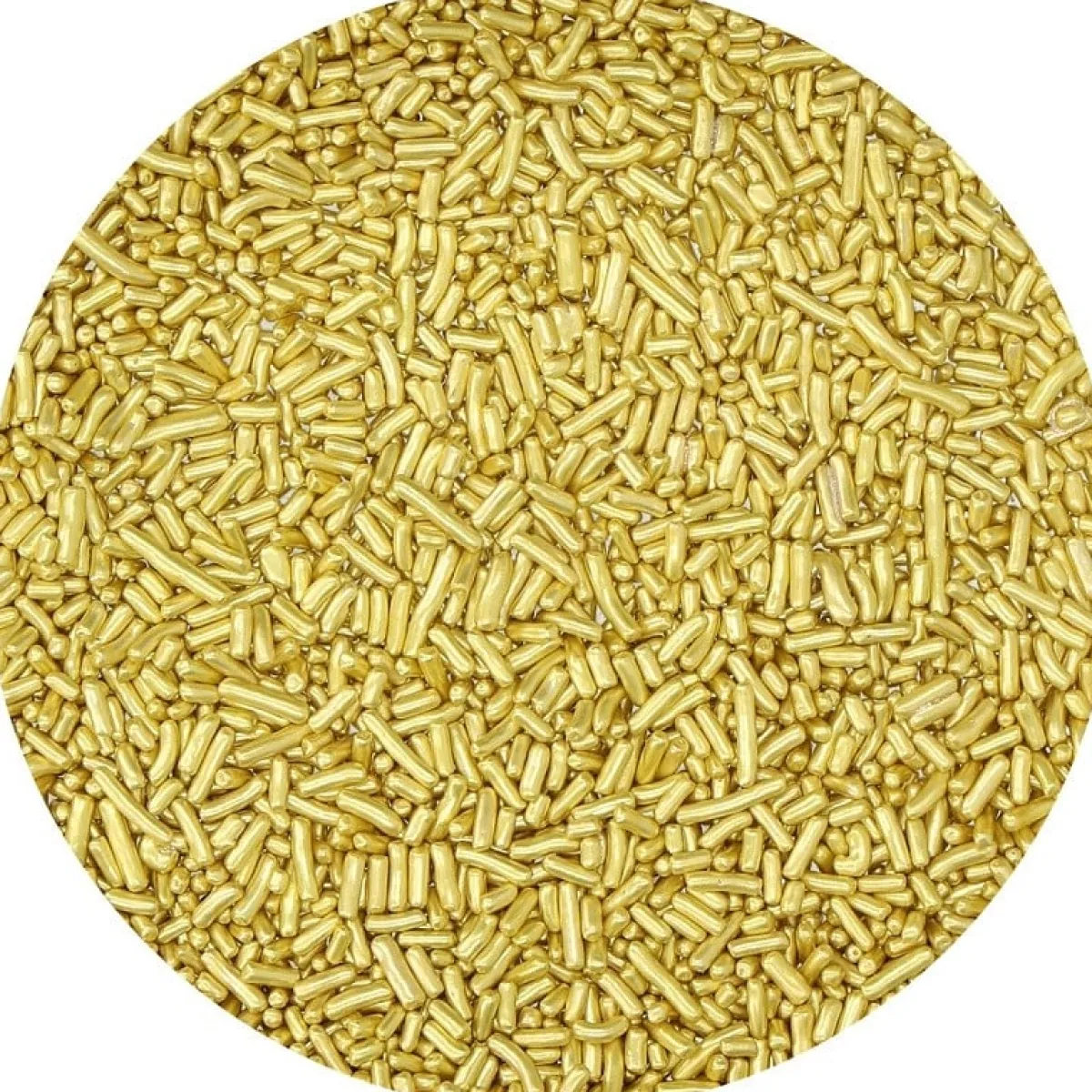 BrandNewCake Sugar Strands Metallic Goud 750gr. Discount