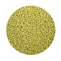 BrandNewCake Suikerparels Metallic Goud 4mm 80gr. Sale
