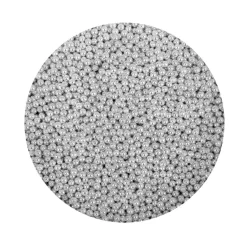 BrandNewCake Suikerparels Metallic Zilver 4mm 80gr. Hot