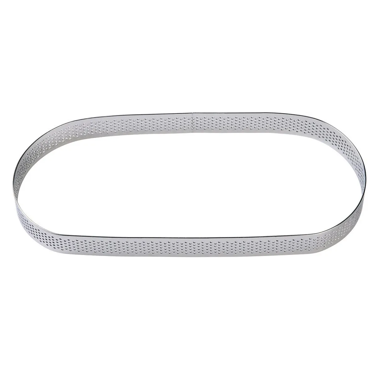 BrandNewCake Taartring RVS Ovaal Geperforeerd 22,5x9x2cm Sale