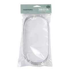 BrandNewCake Taartring RVS Ovaal Geperforeerd 22,5x9x2cm Sale