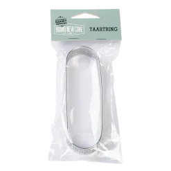 BrandNewCake Taartring RVS Ovaal Geperforeerd 8x3,5x2cm Sale