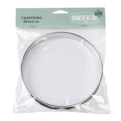 BrandNewCake Taartring RVS Ø14x2cm** Online