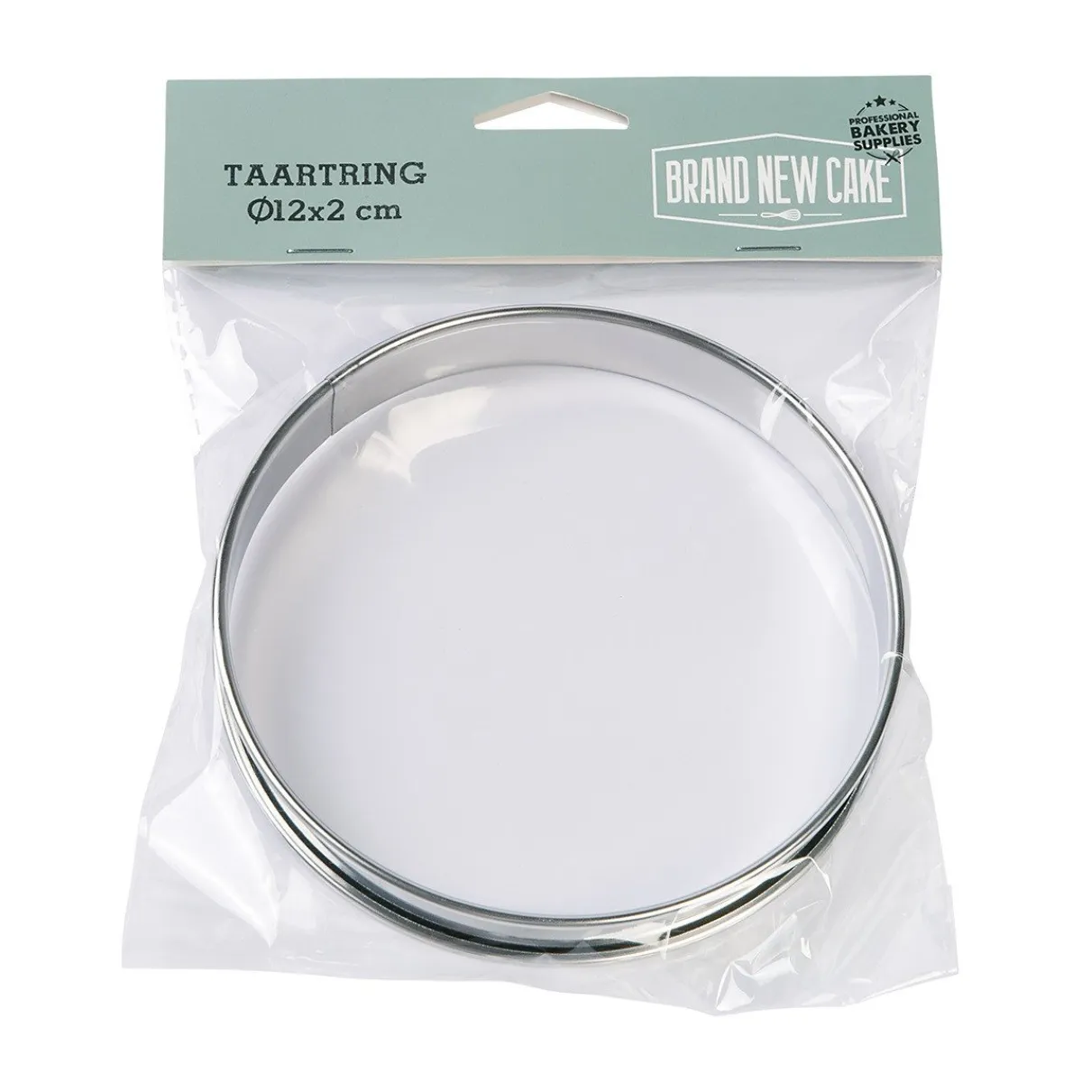 BrandNewCake Taartring RVS Ø12x2cm Outlet