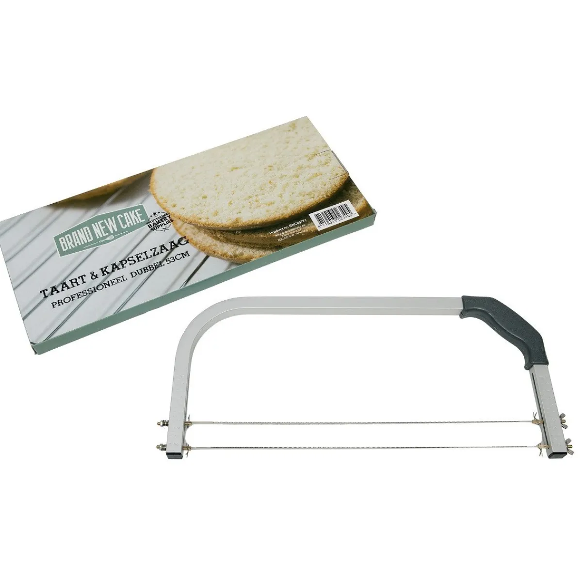 BrandNewCake Taartzaag / Kapselzaag Prof. Dubbel 53cm New