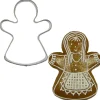 BrandNewCake Uitsteker Gingerbread Vrouw RVS 6,5cm New