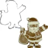BrandNewCake Uitsteker Kerstman RVS 8cm