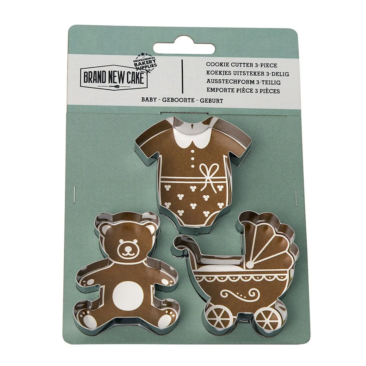 BrandNewCake Uitsteker Set Geboorte 3st. Best