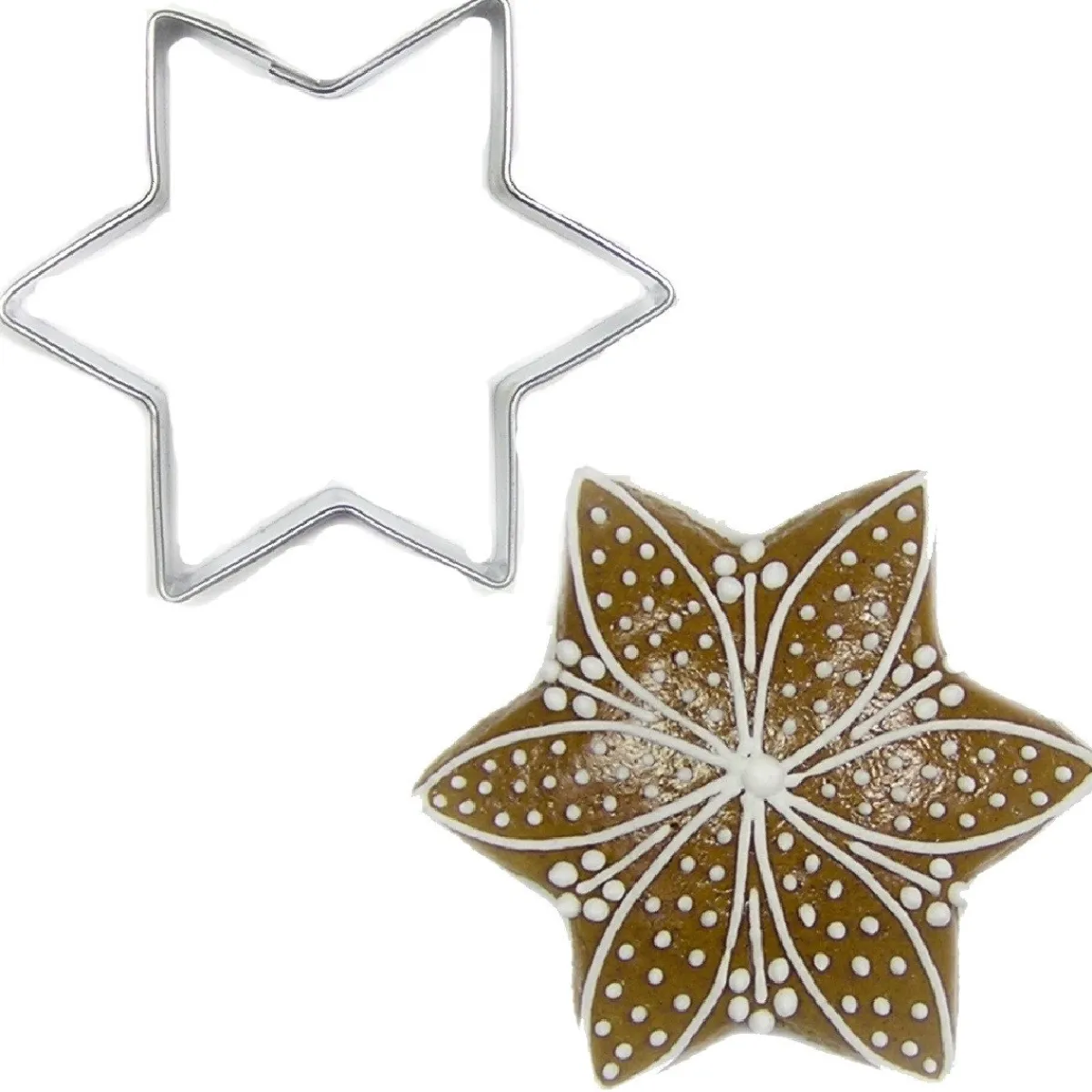 BrandNewCake Uitsteker Ster RVS 6cm Sale