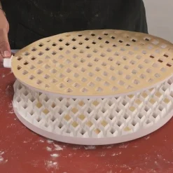 BrandNewCake Vlaaistans Kunststof Ø30cm 2-delig