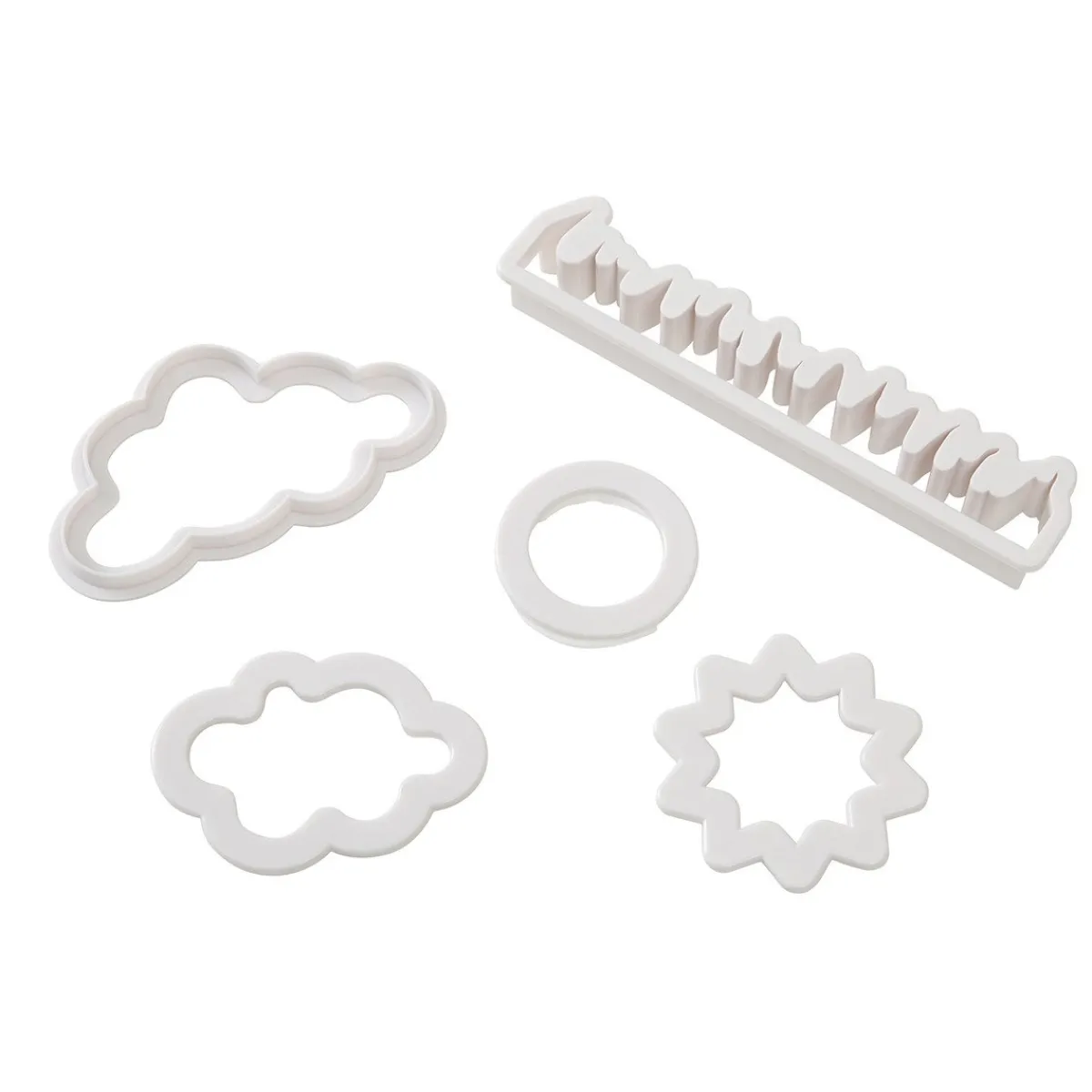 BrandNewCake Wolken & Gras Uitsteker Set/5 Online