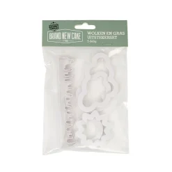 BrandNewCake Wolken & Gras Uitsteker Set/5 Online