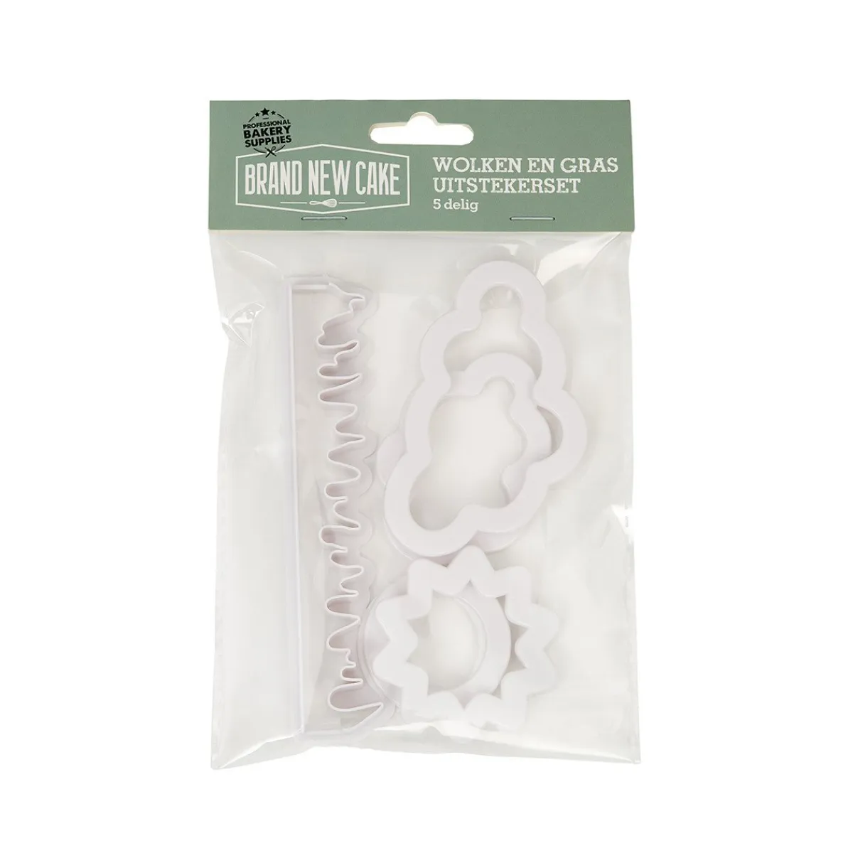 BrandNewCake Wolken & Gras Uitsteker Set/5 Online