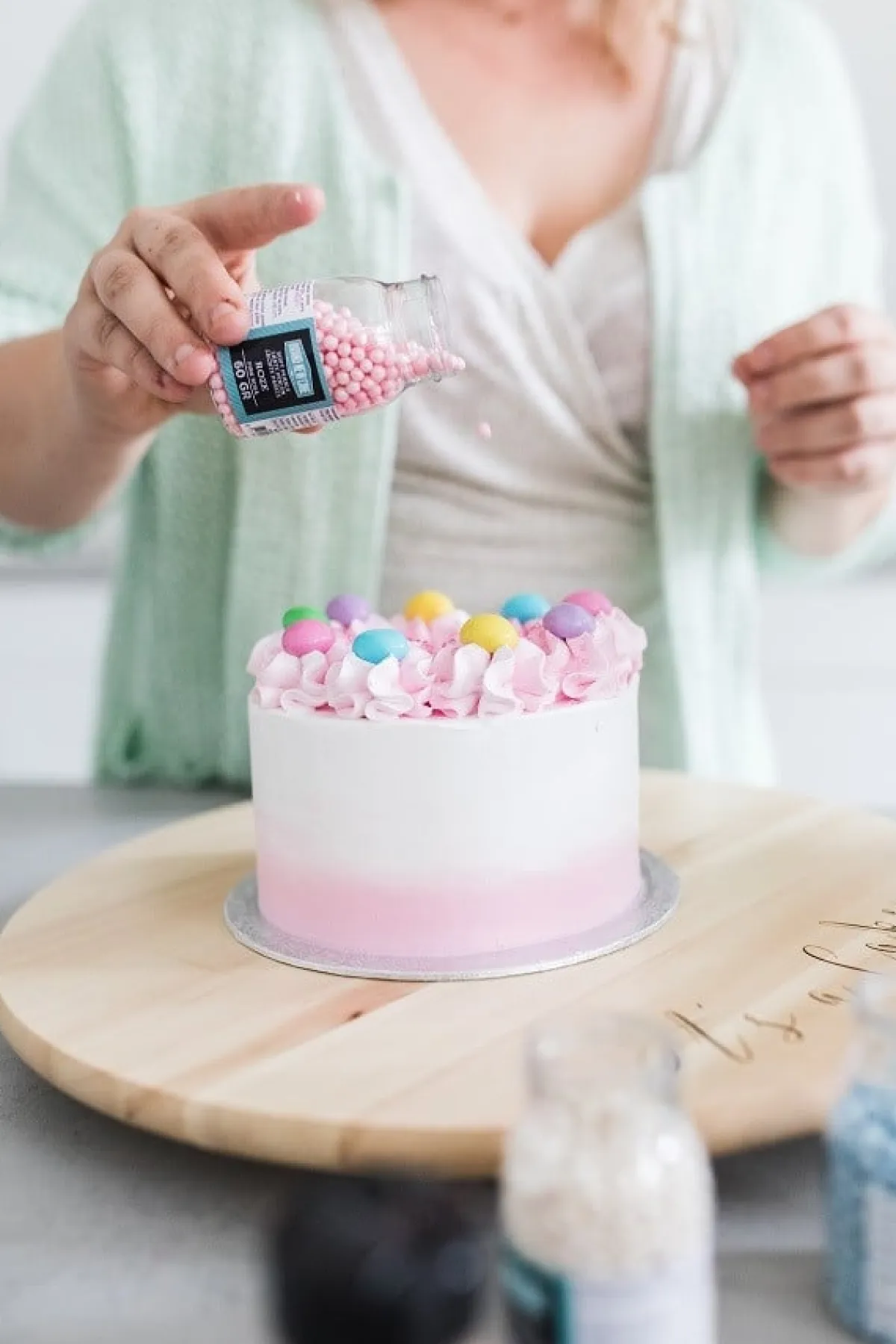 BrandNewCake Zachte Parels Roze 60gr. Outlet