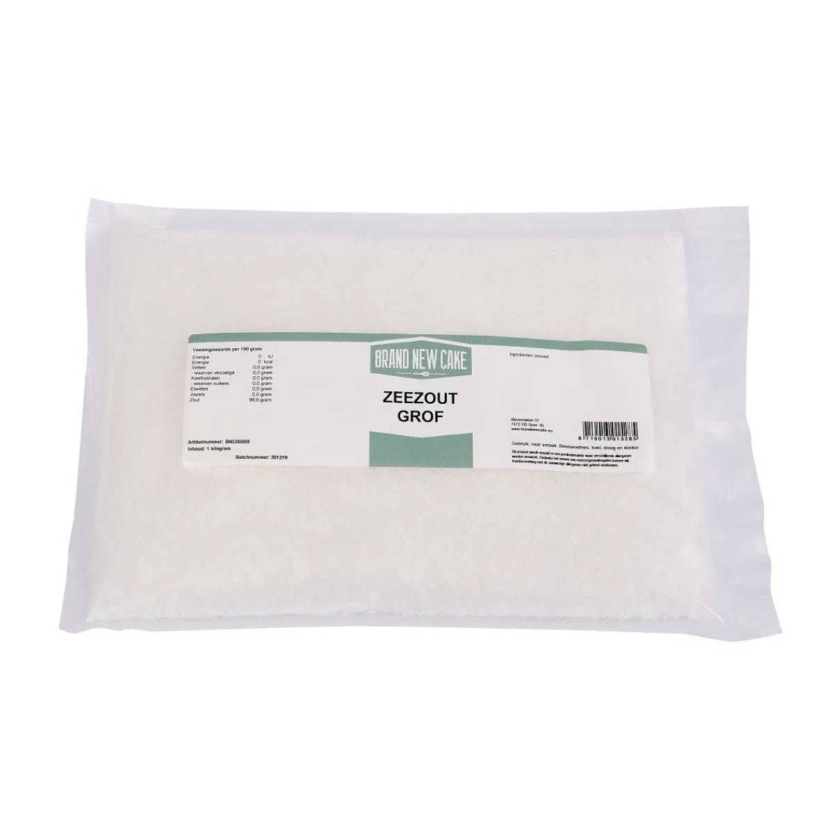 BrandNewCake Zeezout Grof 1kg** Hot