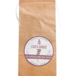 Lisa's Choice Broodmix Haver Bruin Biologisch (Glutenvrij) 450g Hot