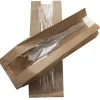 Overig Broodzak Kraft met venster (half-brood) 160 + 50x370mm Outlet