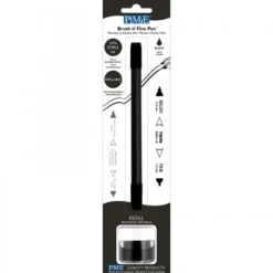 PME Brush and Fine pen navulbaar - zwart
