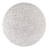 BrandNewCake Cakedrum Zilver Rond Ø38cm New