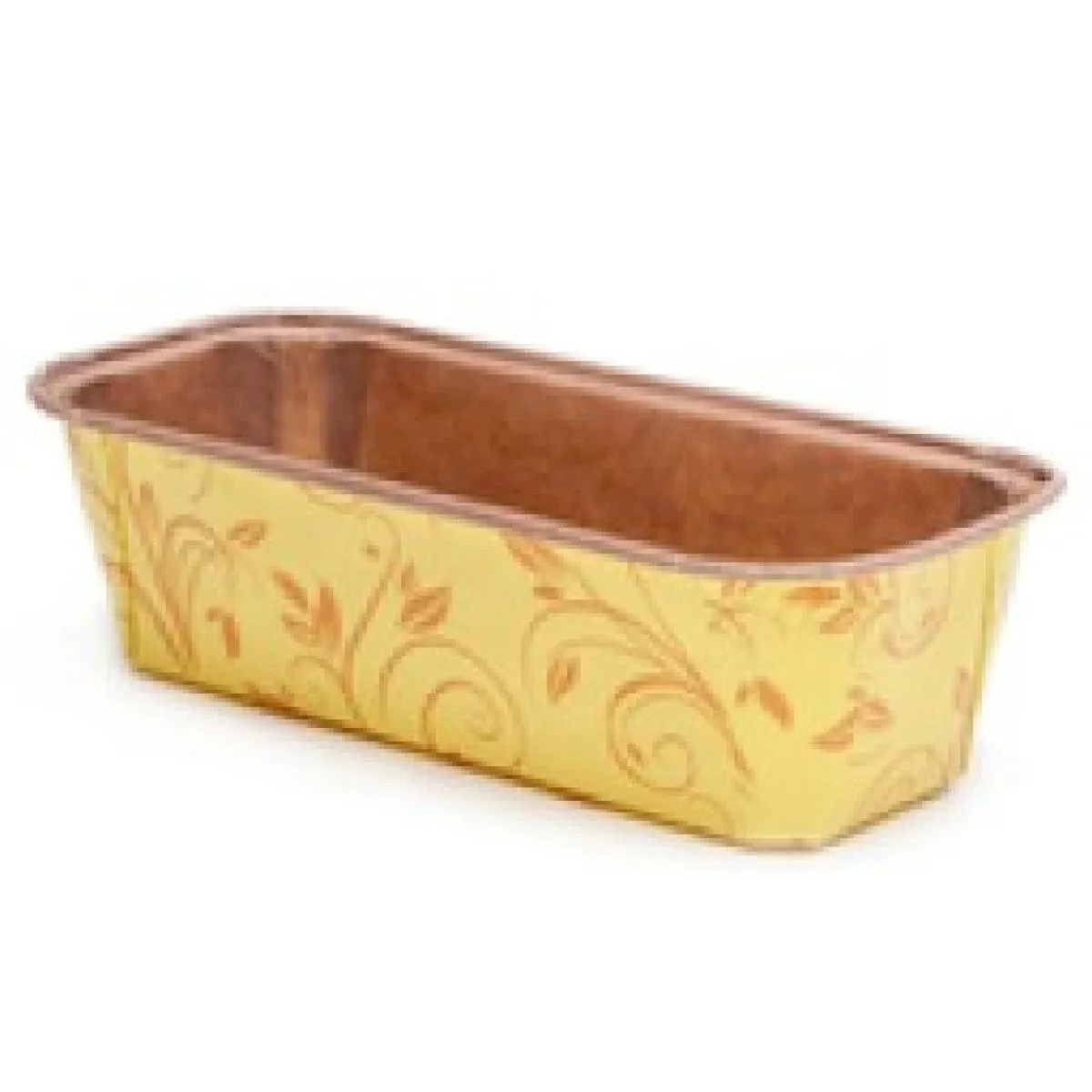 Overig Cakevorm Karton 19,9x7,3x6,2cm Geel (per stuk)