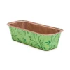 Overig Cakevorm Karton 15,8x5,5x5,2cm Groen (per stuk) New