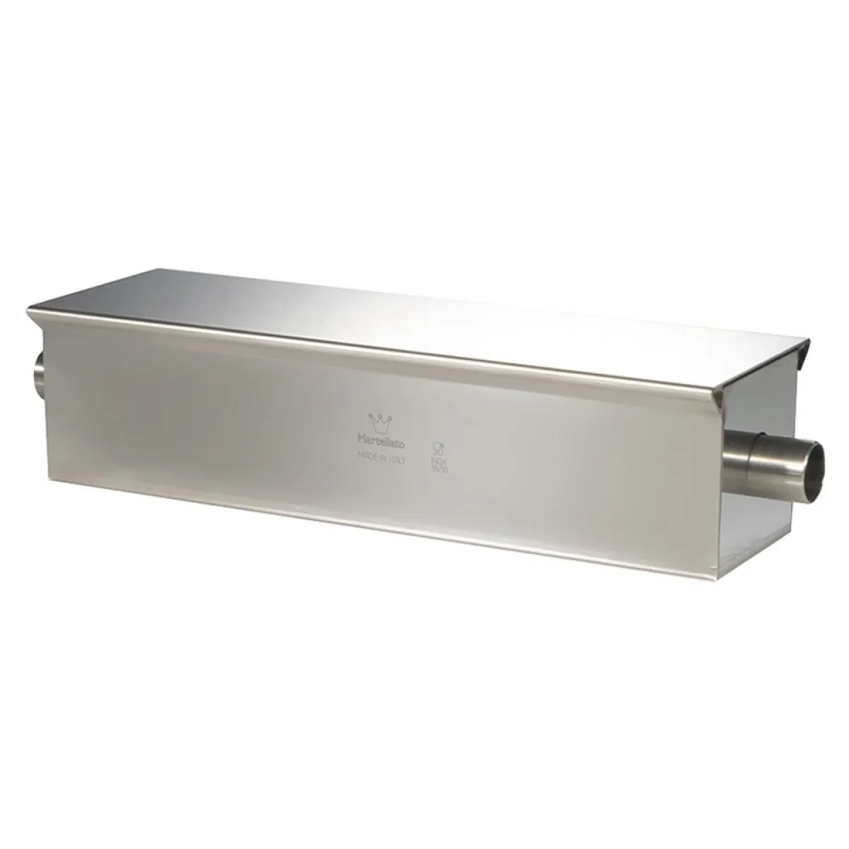 Martellato Cakevorm Travel RVS incl. Vulrol/Deksel 25x6x6cm Outlet