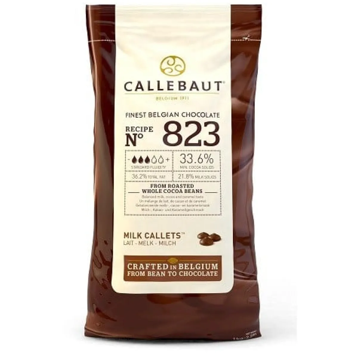 Callebaut Chocolade Callets Melk (823) 10 kg