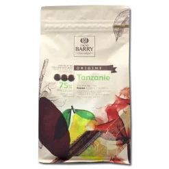 Callebaut Chocolade Callets Puur Tanzania (75%) 1kg Outlet