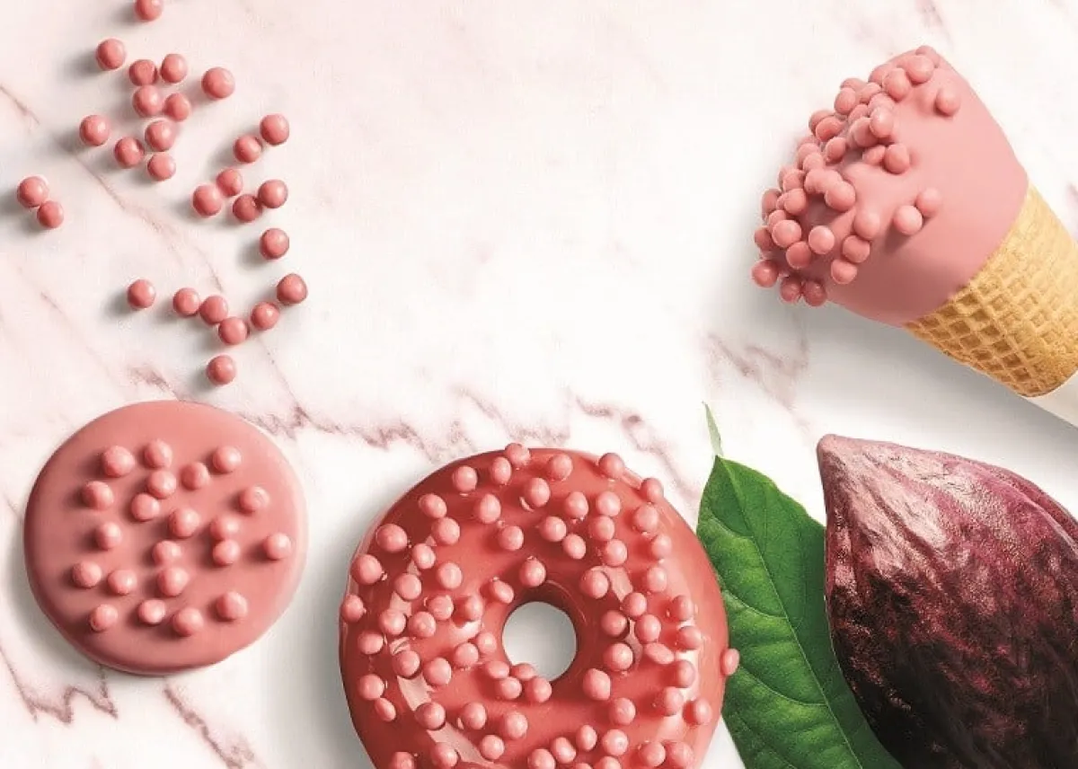 Callebaut Chocolade Crispy Pearls Ruby 800 gram