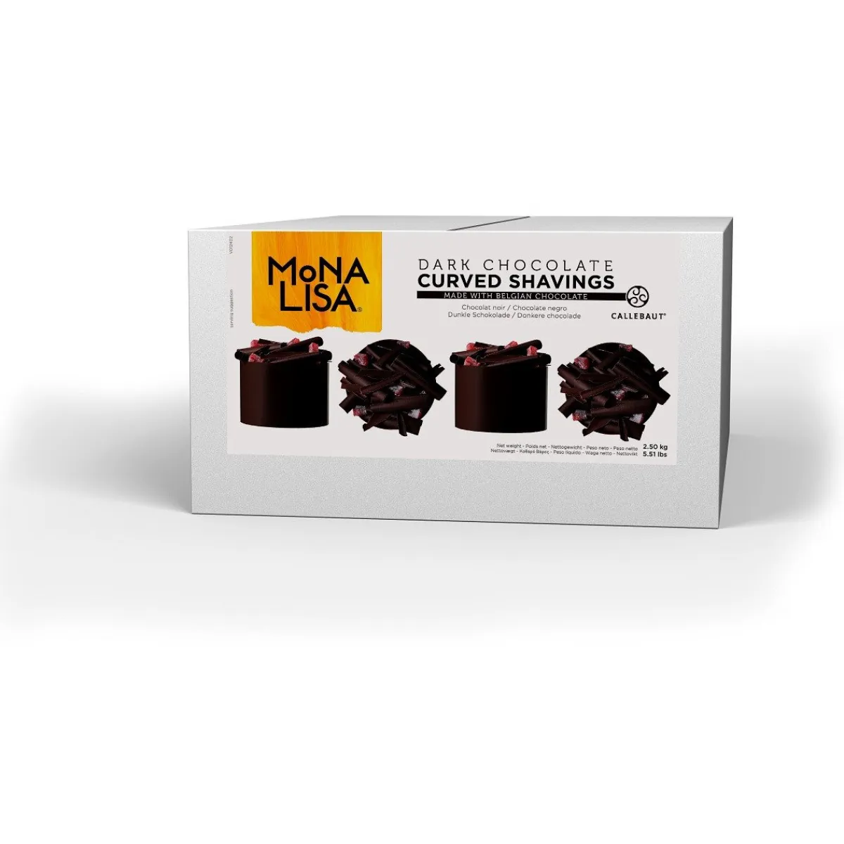 Callebaut Chocolade Curved Schaafsel Puur 2,5kg Online