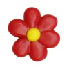 Callebaut Chocoladedecoratie Mini Bloem Rood 160st. Best