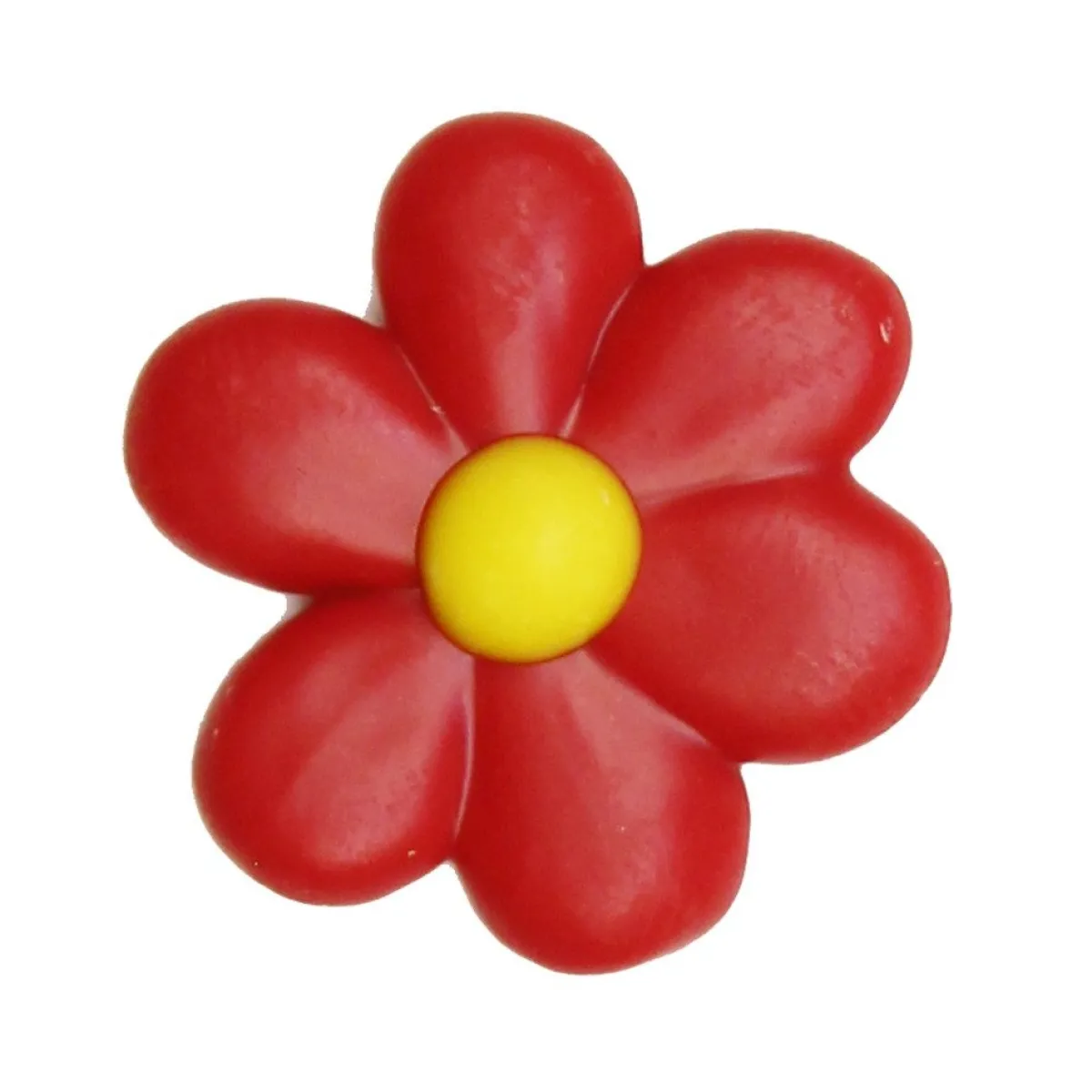 Callebaut Chocoladedecoratie Mini Bloem Rood 160st. Best