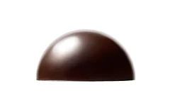 Callebaut Chocoladedecoratie Dark Chocolate Dome Ø65mm 28st. Sale