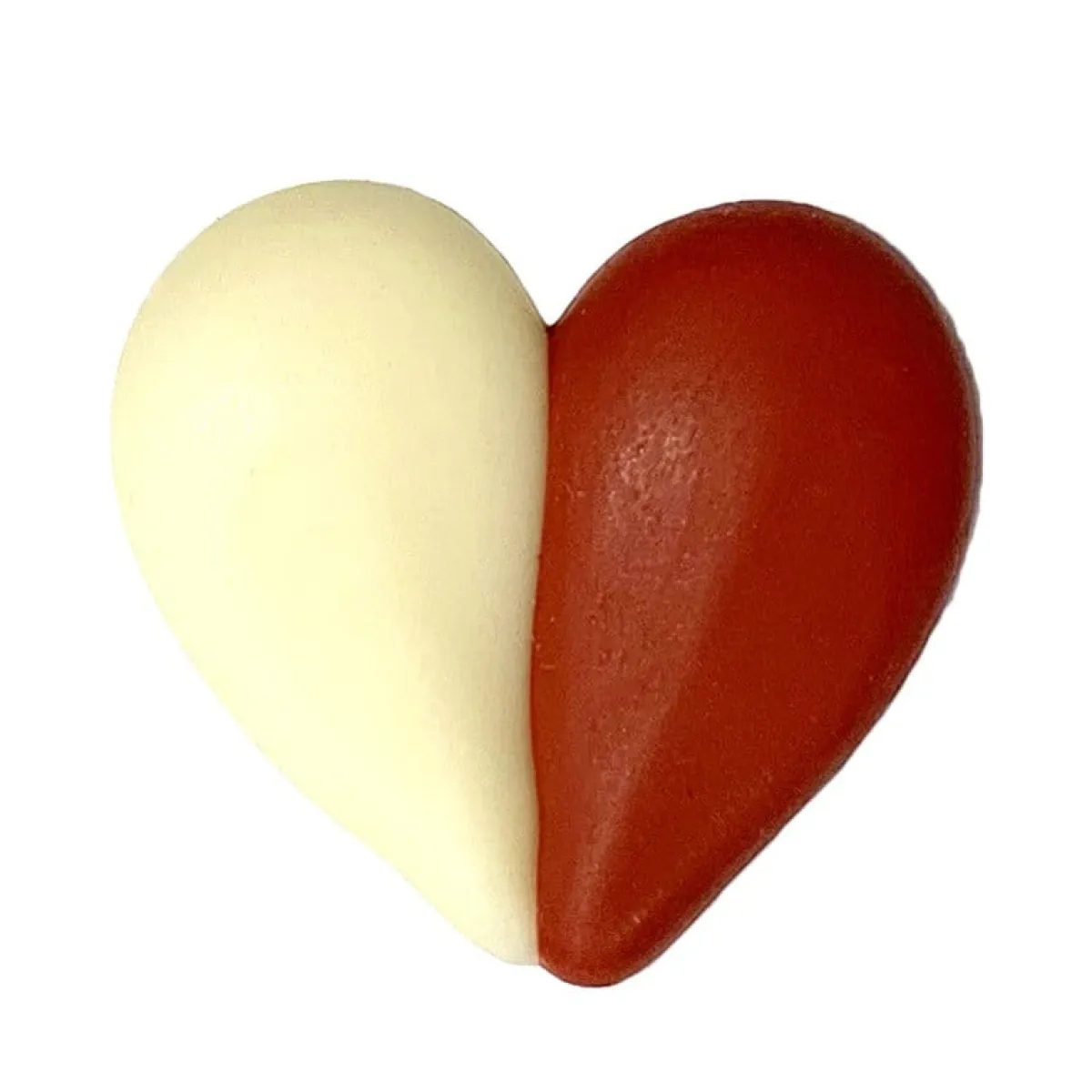 Callebaut Chocoladedecoratie Hartjes Rood/Wit 120st Clearance