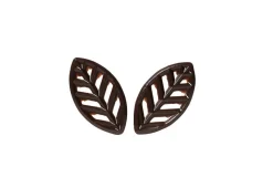 Callebaut Chocoladedecoratie Blaadjes Puur 550st.