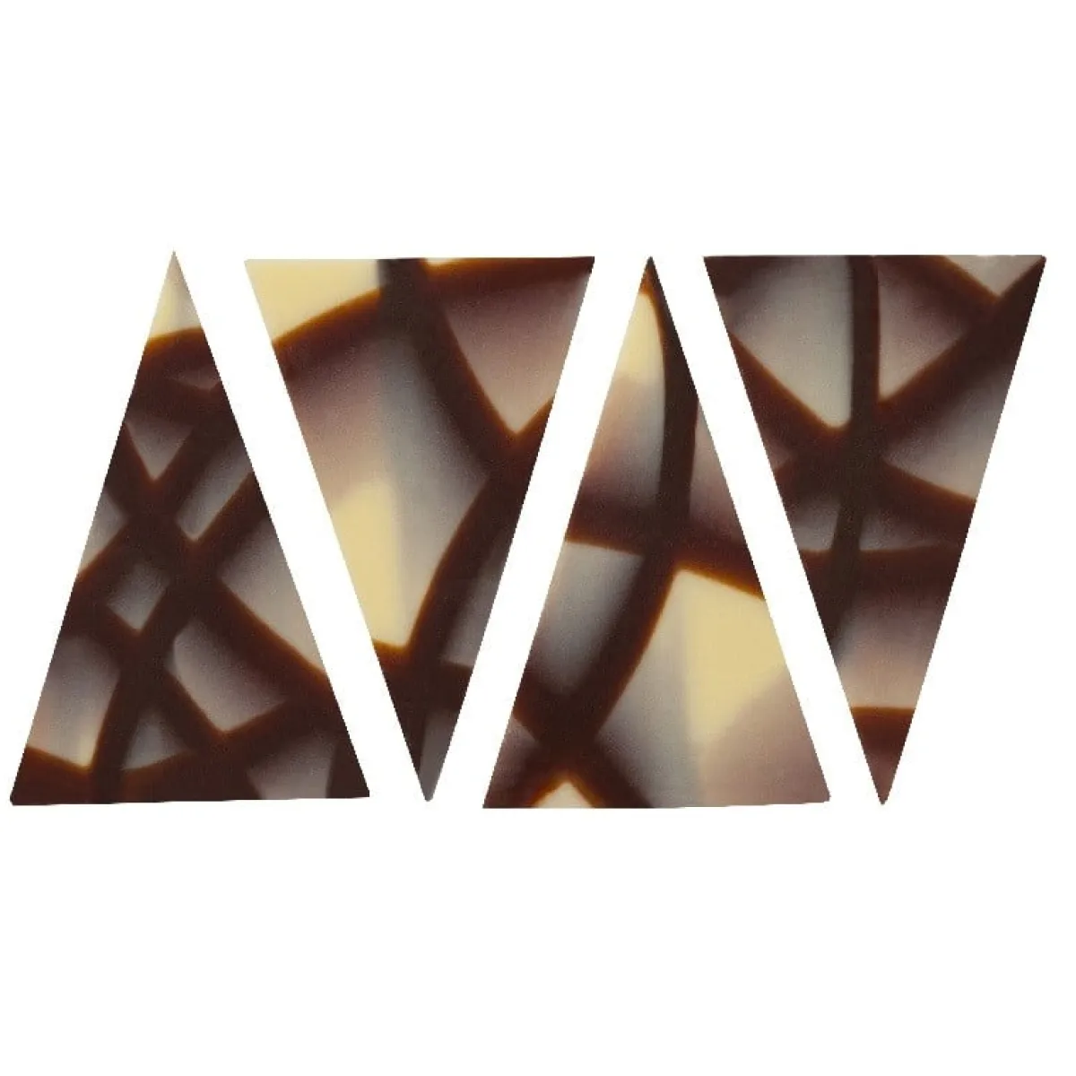 Callebaut Chocoladedecoratie Jura Punt 500st. New