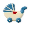 Callebaut Chocoladedecoratie Kinderwagen Blauw 90st Discount
