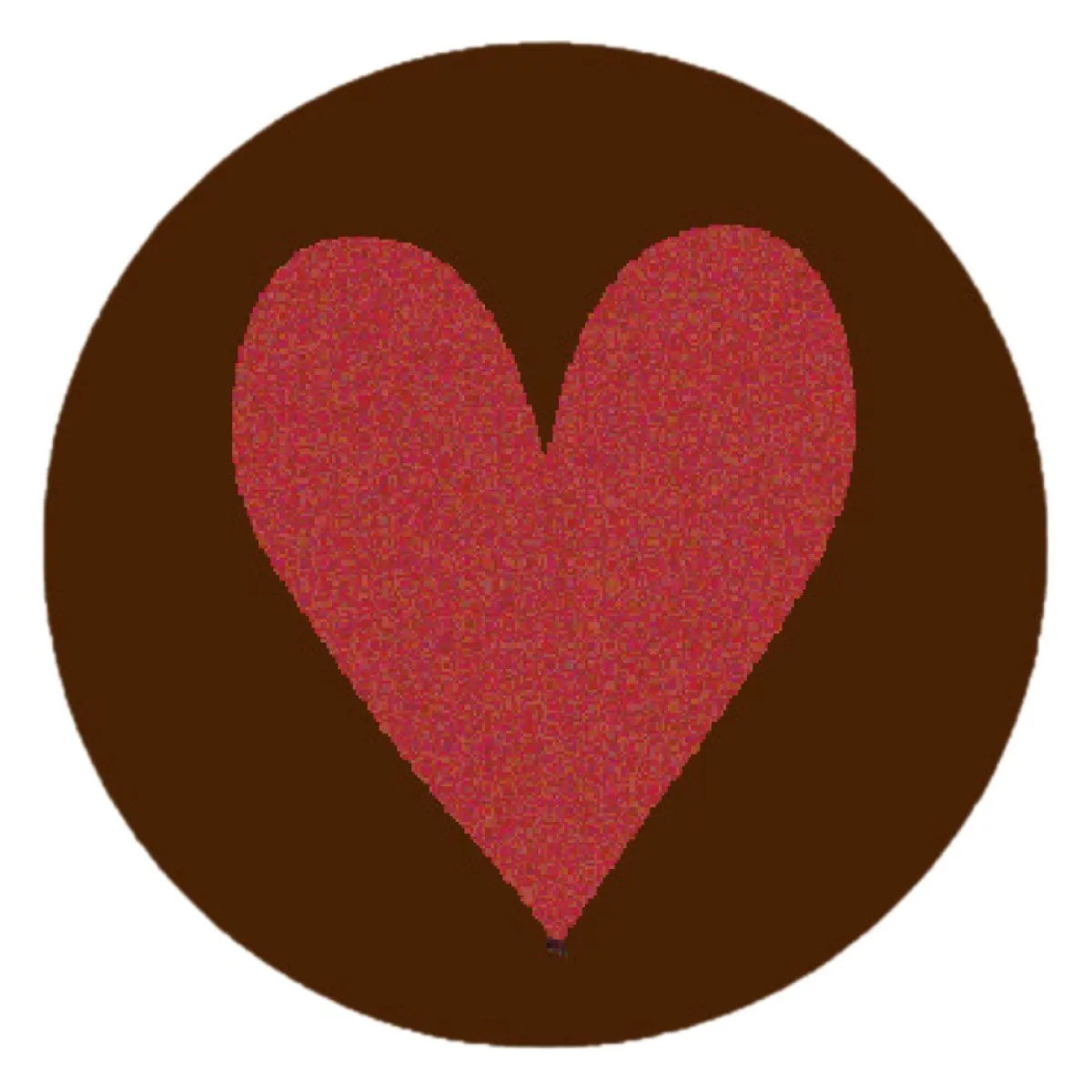 Callebaut Chocoladedecoratie Munt met Hart 280st.** Clearance