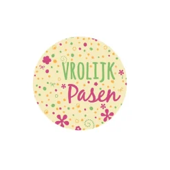 Callebaut Chocoladedecoratie Vrolijk Pasen 252st. New