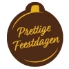 Callebaut Chocoladedecoratie Kerstbal Prettige Feestd. 252s Discount