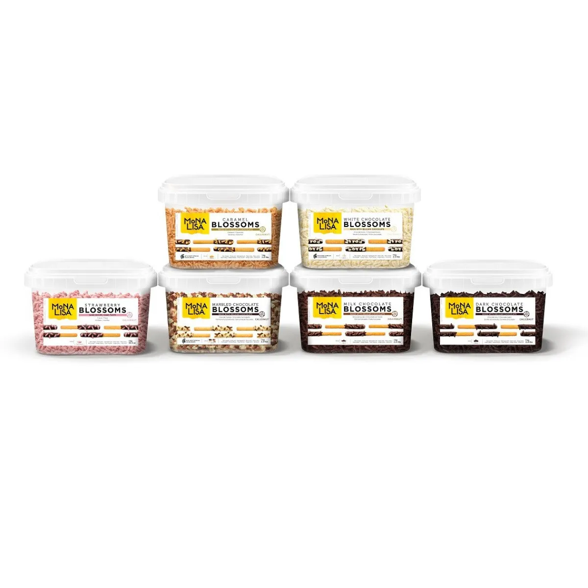 Callebaut Chocoladekrullen klein Melk 1kg Best