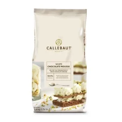 Callebaut Chocolade Mousse poeder, Wit 800 gram Clearance