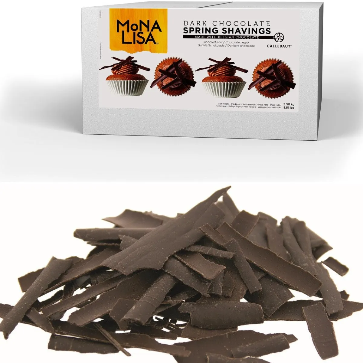 Callebaut Chocolade Schaafsel Puur 2,5kg Sale